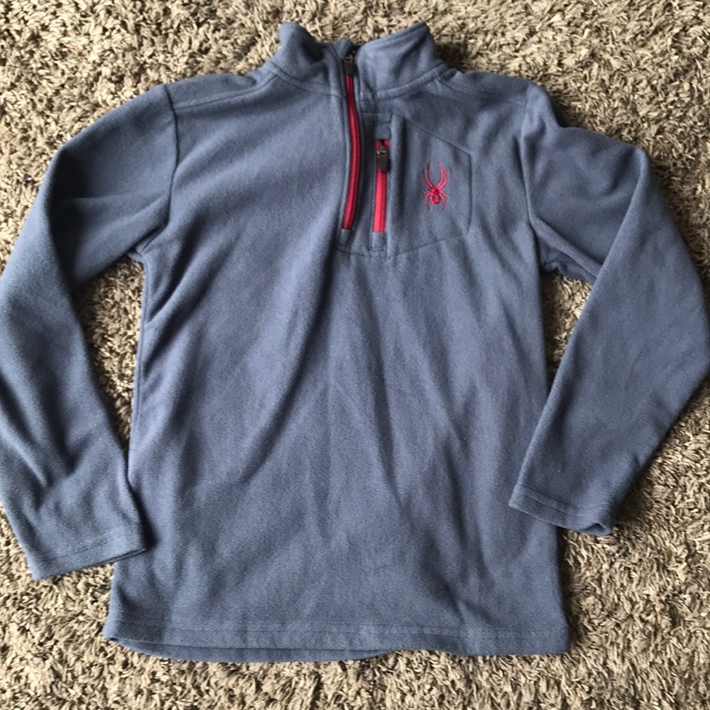 Spyder half zip pull over - like new